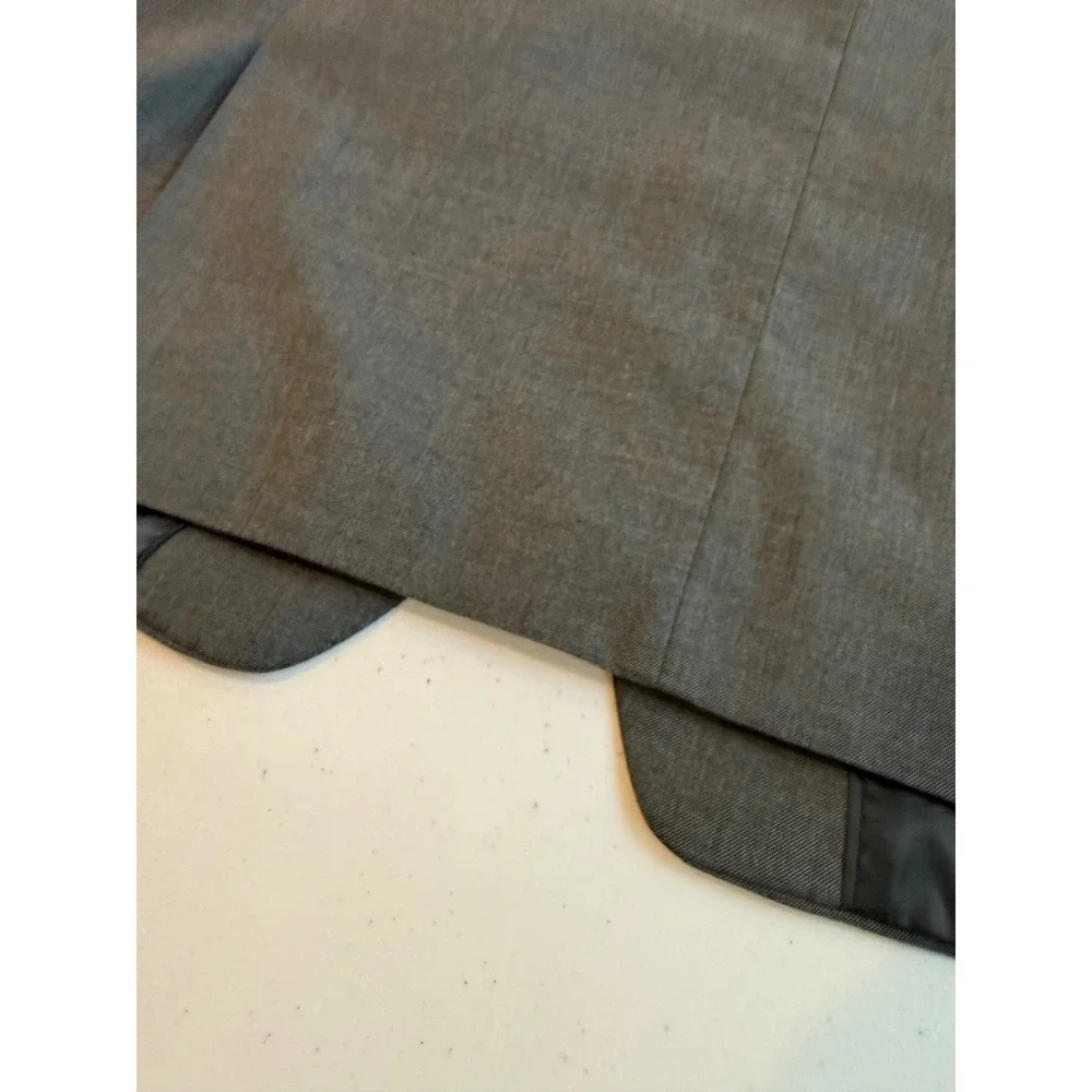 Calvin Klein X Slim Fit Blazer Mens 48R Grey Two Button Sport Coat Jacket 48 R